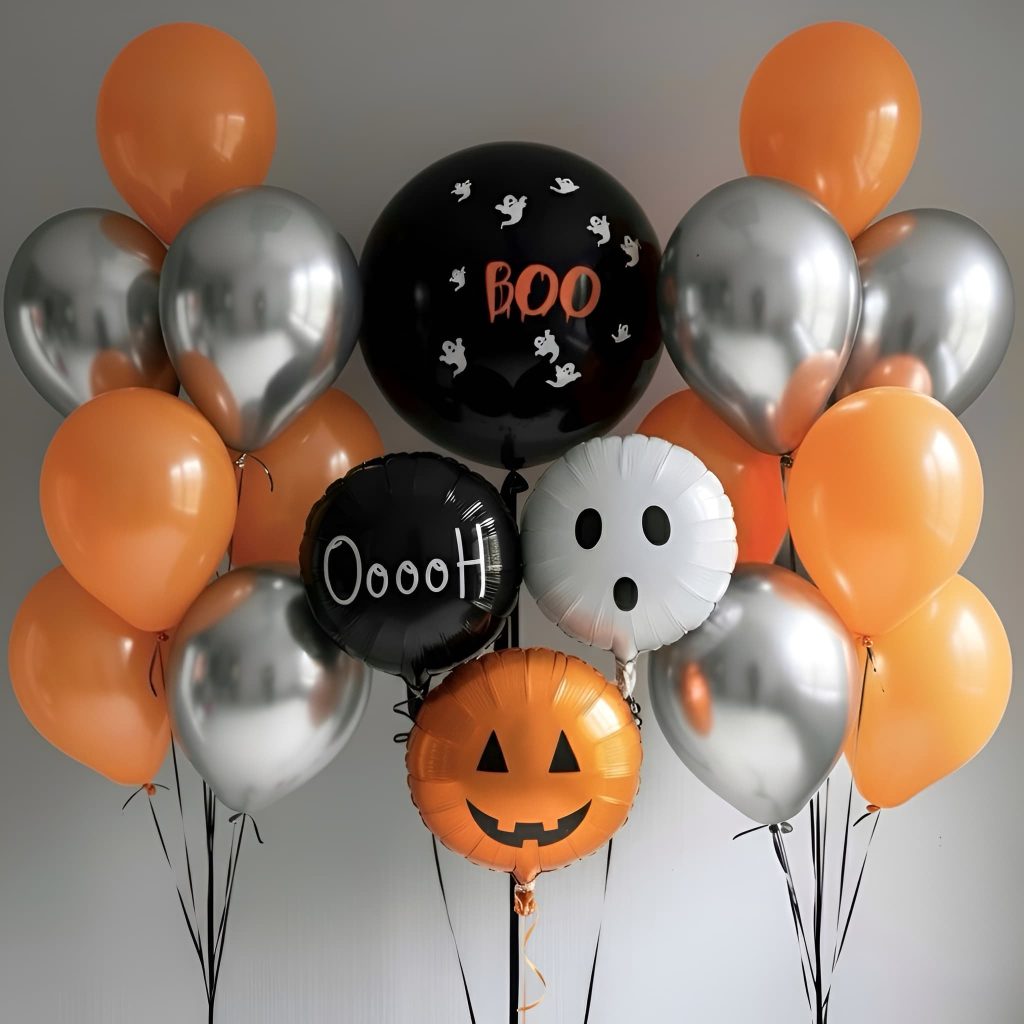 Святкові гелієві кульки «Boo» для Halloween Party