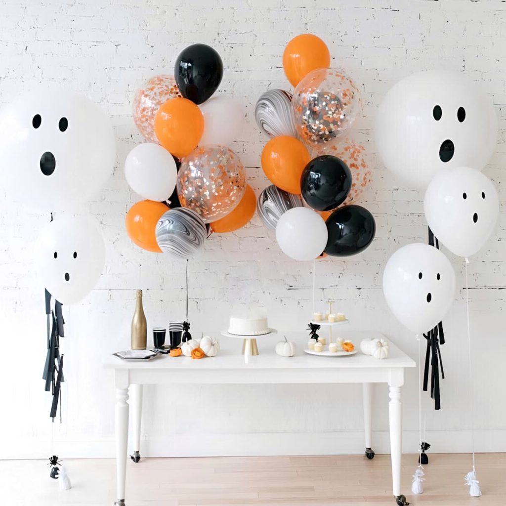 Оформлення кульками на Хеловін «Halloween Ghosts»
