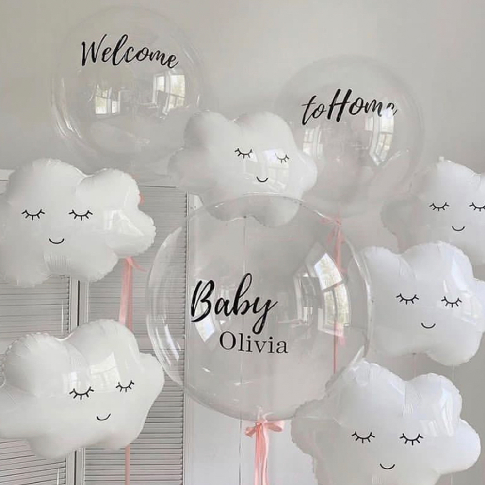 Кульки на виписку з пологового будинку «Welcome Baby»