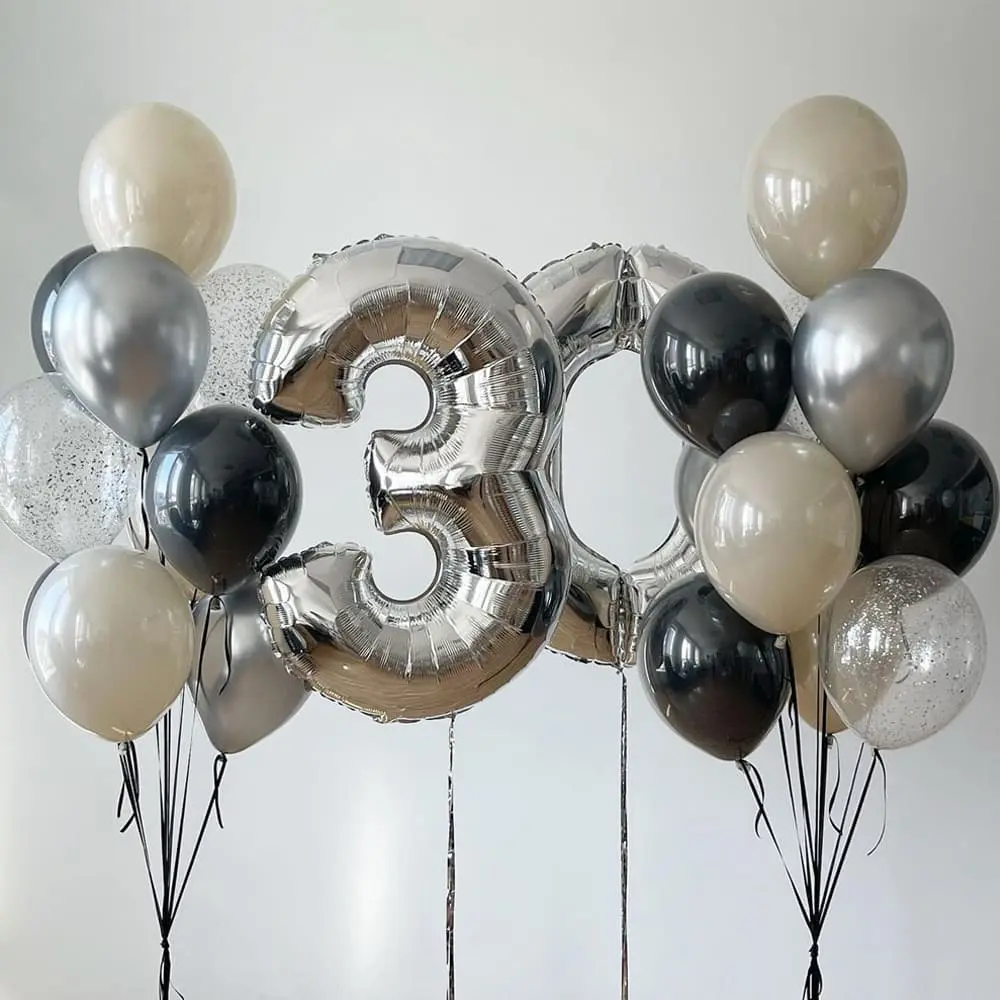 Кульки на 30 років на день народження Київ