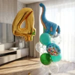 Шарики на день рождения готовый набор «Dino Party»